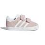 Unisex Kids Gazelle Shoes, Pink, A701_ONE, thumbnail image number 0