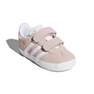 Unisex Kids Gazelle Shoes, Pink, A701_ONE, thumbnail image number 1