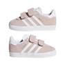 Unisex Kids Gazelle Shoes, Pink, A701_ONE, thumbnail image number 2