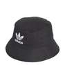 Unisex Trefoil Bucket Hat, black, A701_ONE, thumbnail image number 0
