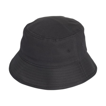 Unisex Trefoil Bucket Hat, black, A701_ONE, large image number 5