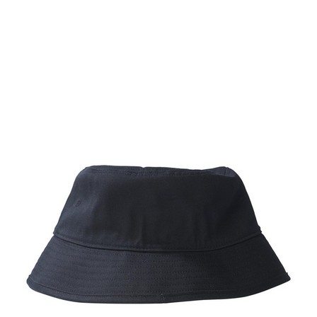 Unisex Trefoil Bucket Hat, black, A701_ONE, large image number 6