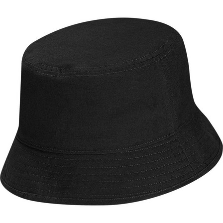 Unisex Trefoil Bucket Hat, black, A701_ONE, large image number 7