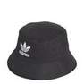 Unisex Trefoil Bucket Hat, black, A701_ONE, thumbnail image number 18