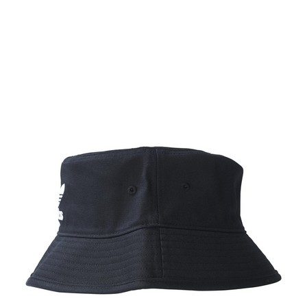 Unisex Trefoil Bucket Hat, black, A701_ONE, large image number 19