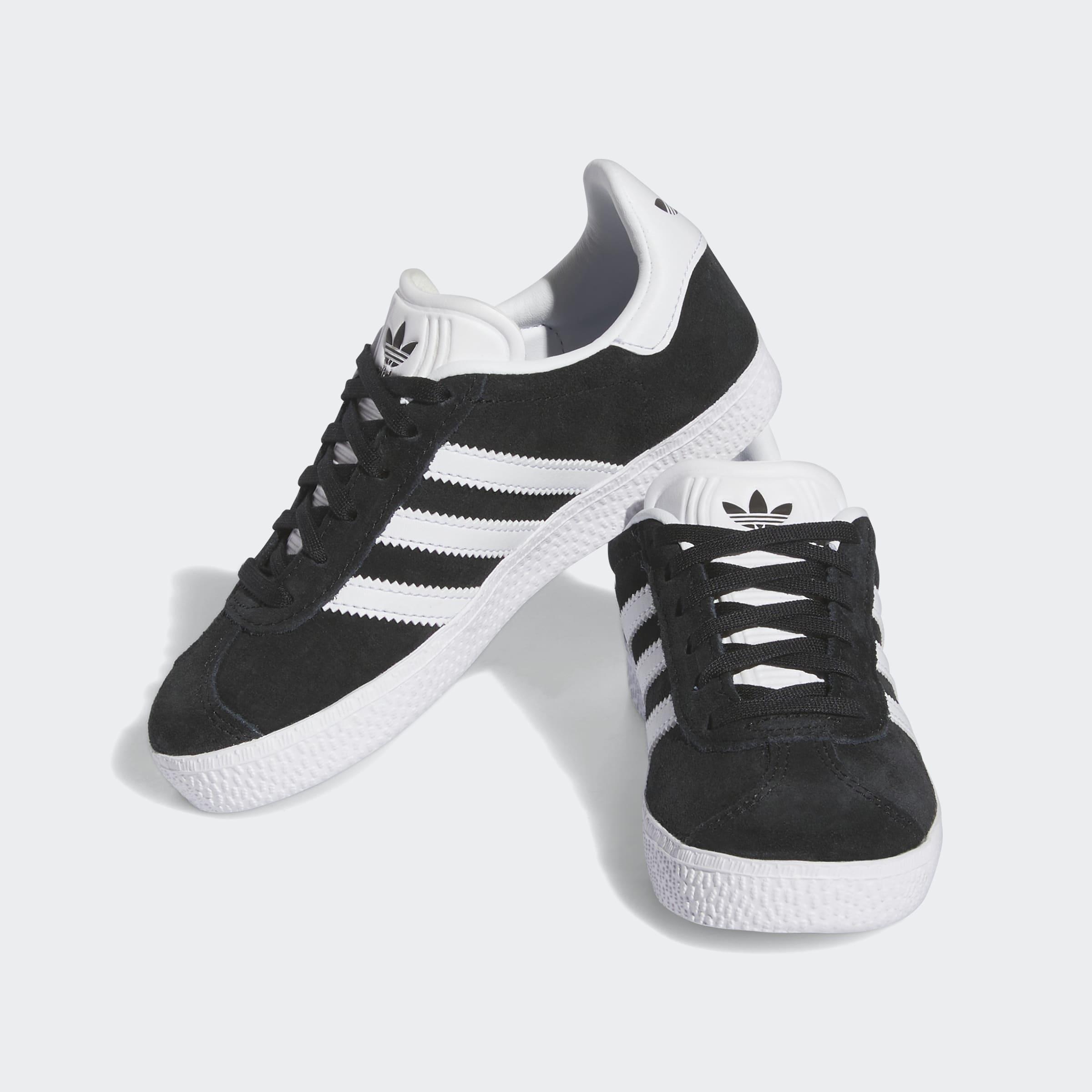 Kids Unisex Gazelle Shoes, Black, A701_ONE, large image number 2
