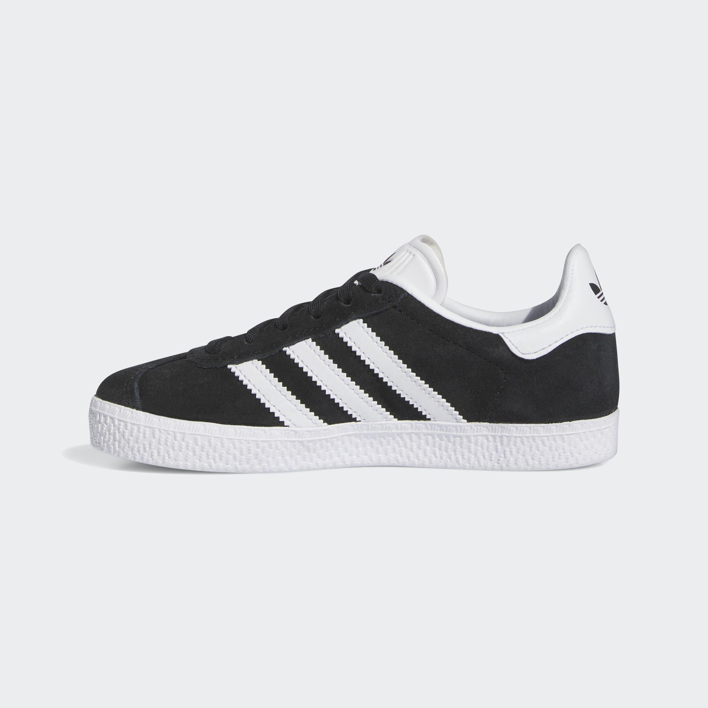 Kids Unisex Gazelle Shoes, Black, A701_ONE, large image number 9