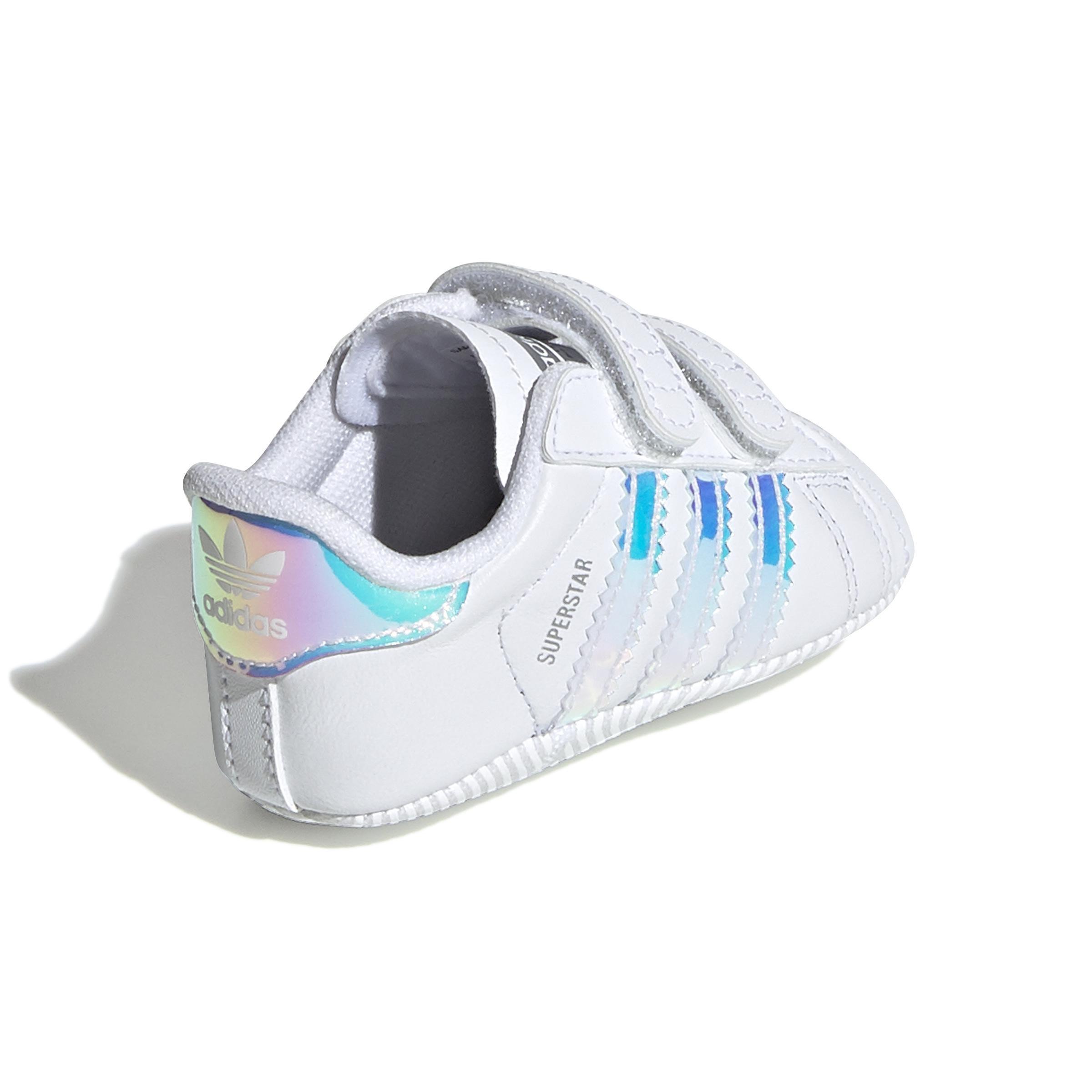 Unisex Kids Superstar Shoes, White, A701_ONE, large image number 3