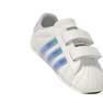 Unisex Babies Superstar Silver Metallic Stripes Shoes, White, A701_ONE, thumbnail image number 22