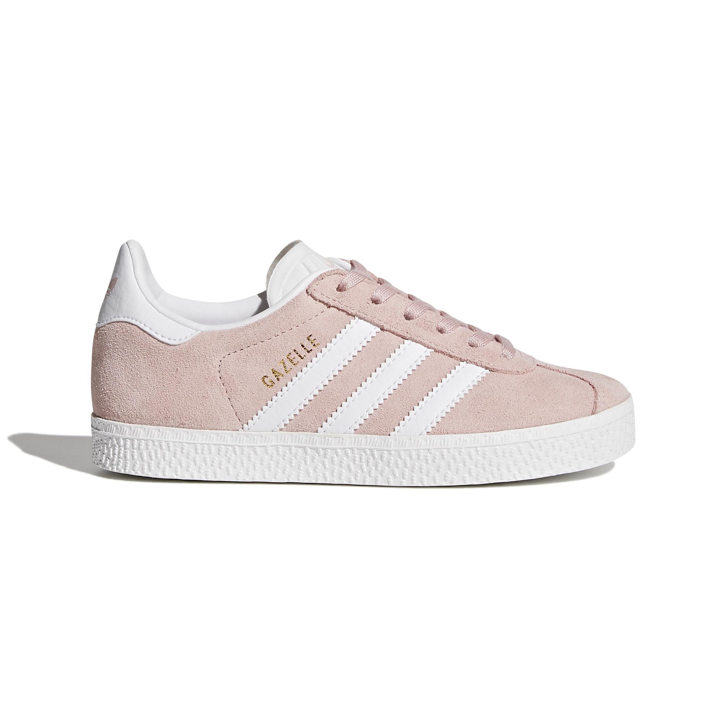 Unisex Kids Gazelle Shoes, Pink, A701_ONE, large image number 0