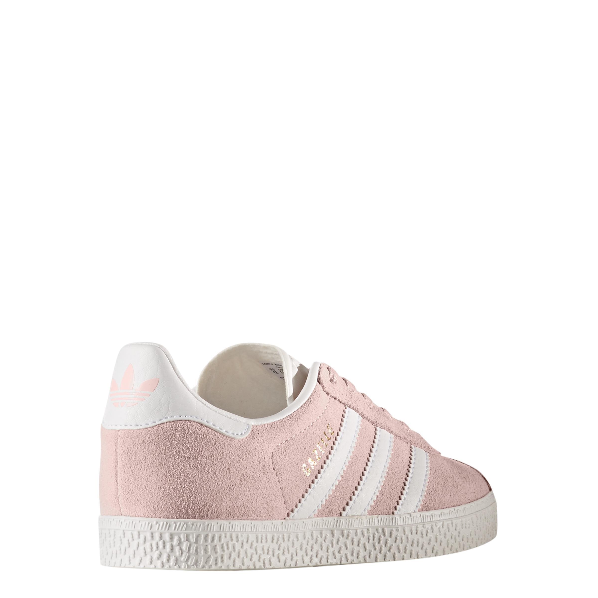Unisex Kids Gazelle Shoes, Pink, A701_ONE, large image number 5
