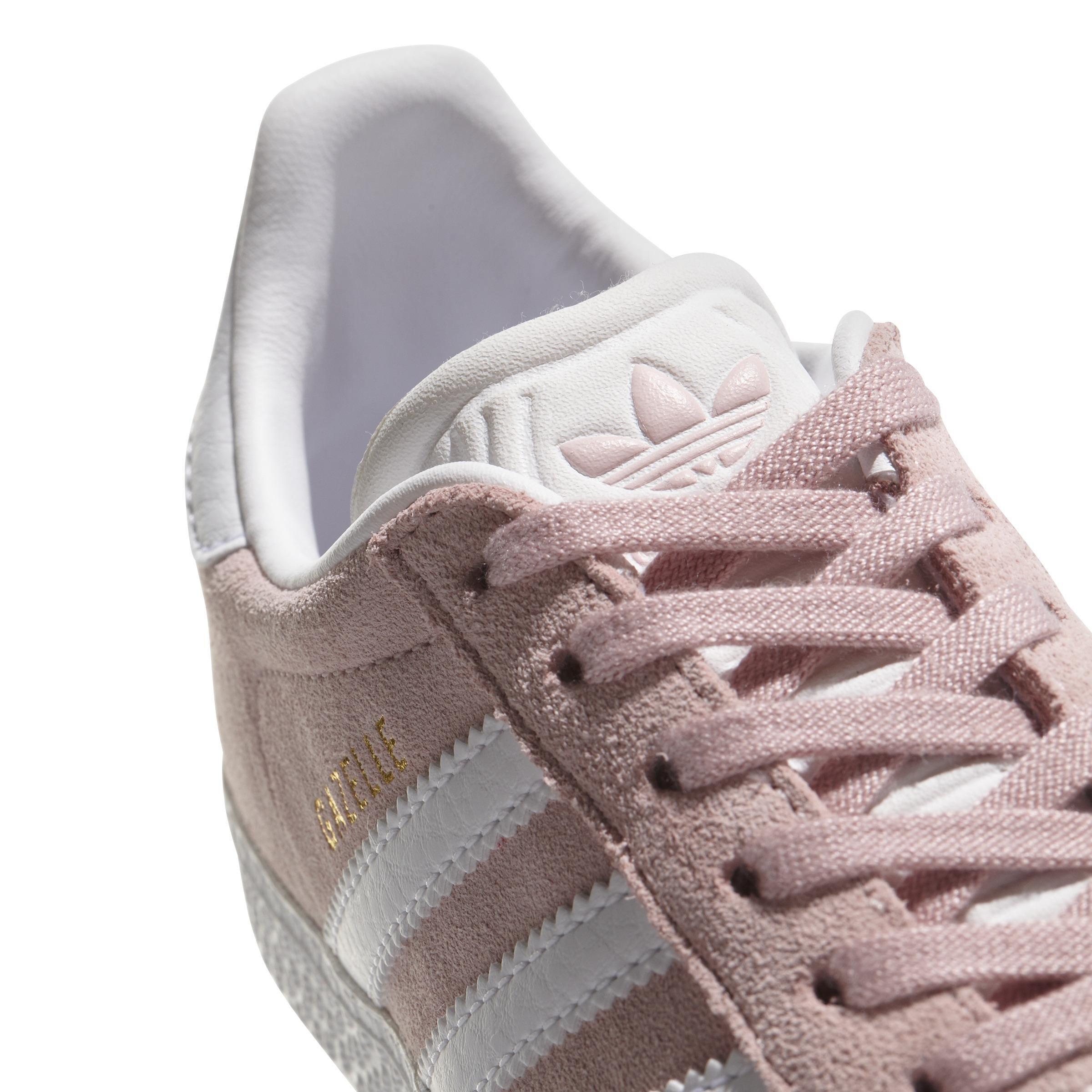 Unisex Kids Gazelle Shoes, Pink, A701_ONE, large image number 6