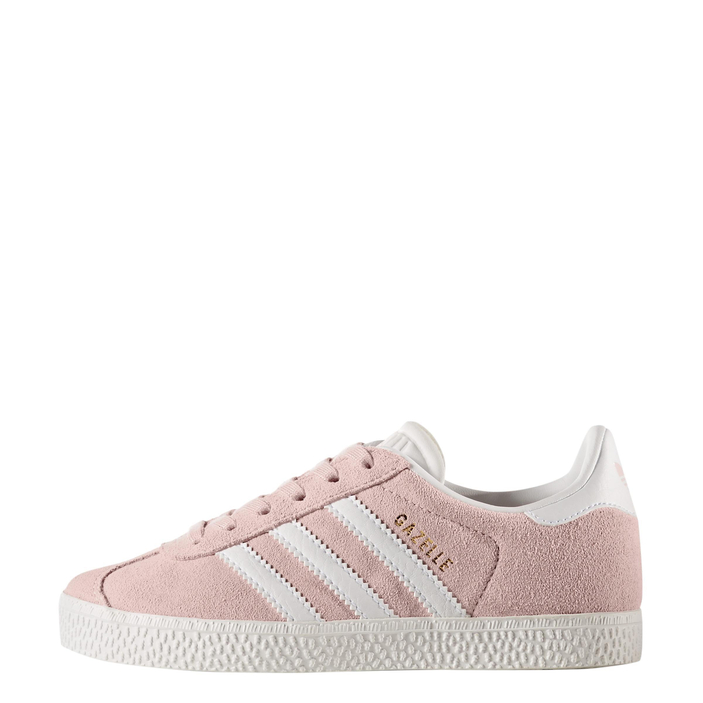 Unisex Kids Gazelle Shoes, Pink, A701_ONE, large image number 11