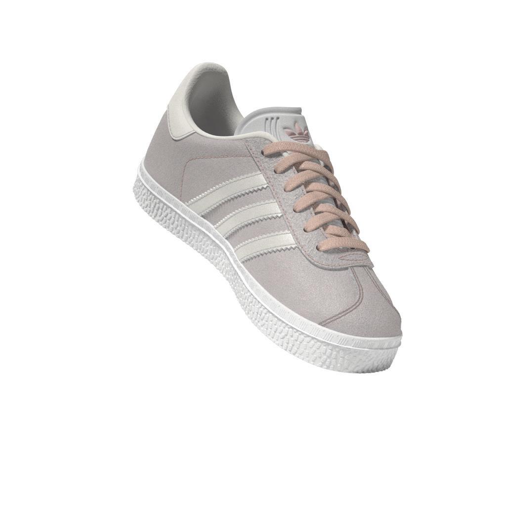 Unisex Kids Gazelle Shoes, Pink, A701_ONE, large image number 12