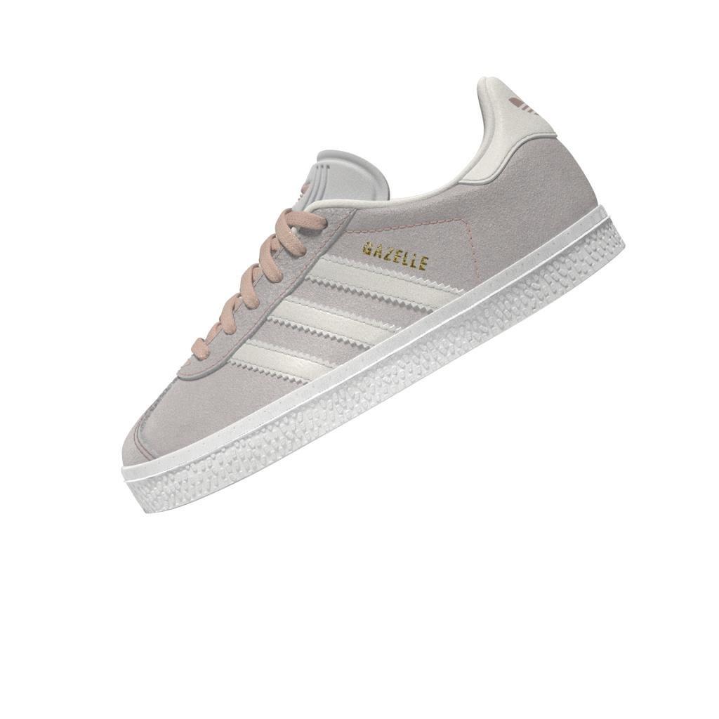 Unisex Kids Gazelle Shoes, Pink, A701_ONE, large image number 13