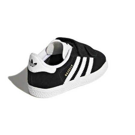 Kids Unisex Gazelle Shoes, Black, A701_ONE, large image number 3