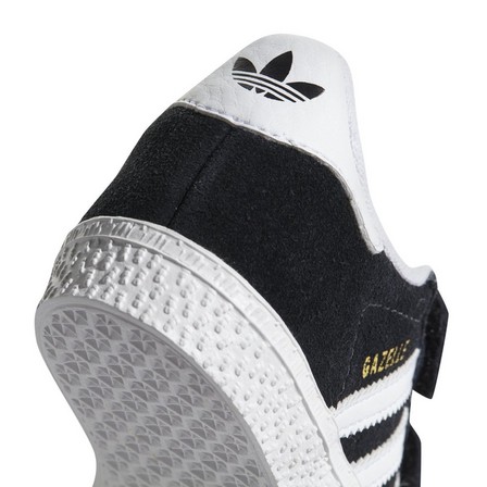 Kids Unisex Gazelle Shoes, Black, A701_ONE, large image number 5