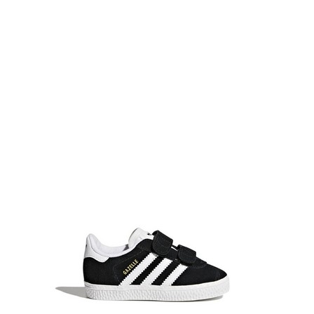Kids Unisex Gazelle Shoes, Black, A701_ONE, large image number 7