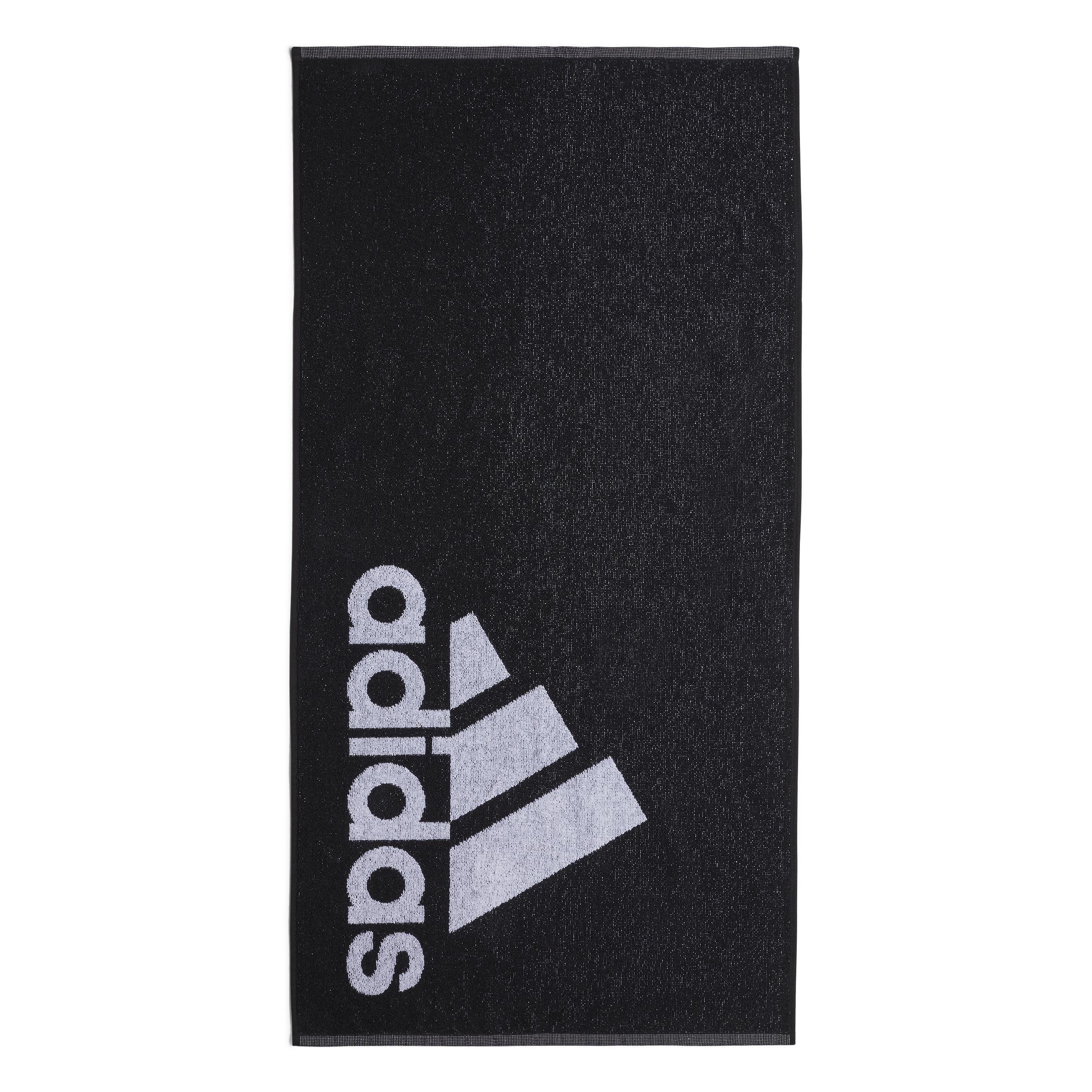 Unisex Adidas Towel Small, Black, A701_ONE, large image number 0