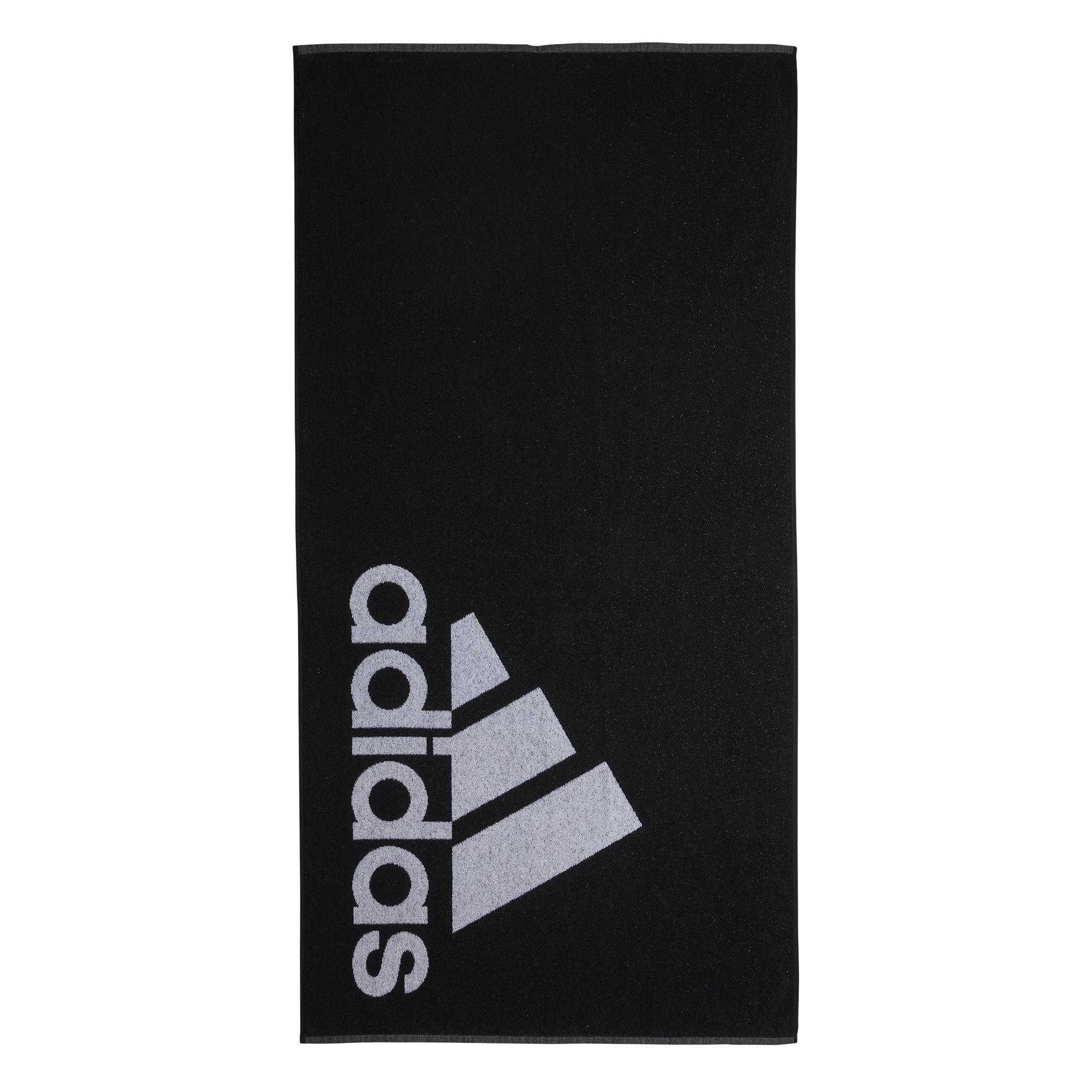 Unisex Adidas Towel Large, Black, A701_ONE, large image number 1