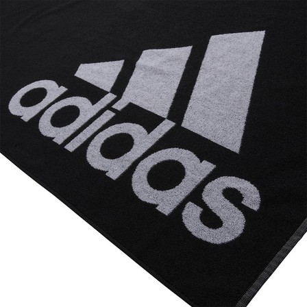 Unisex Adidas Towel Large, Black, A701_ONE, large image number 4