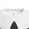 Unisex Kids Trefoil T-Shirt, white, A701_ONE, thumbnail image number 4
