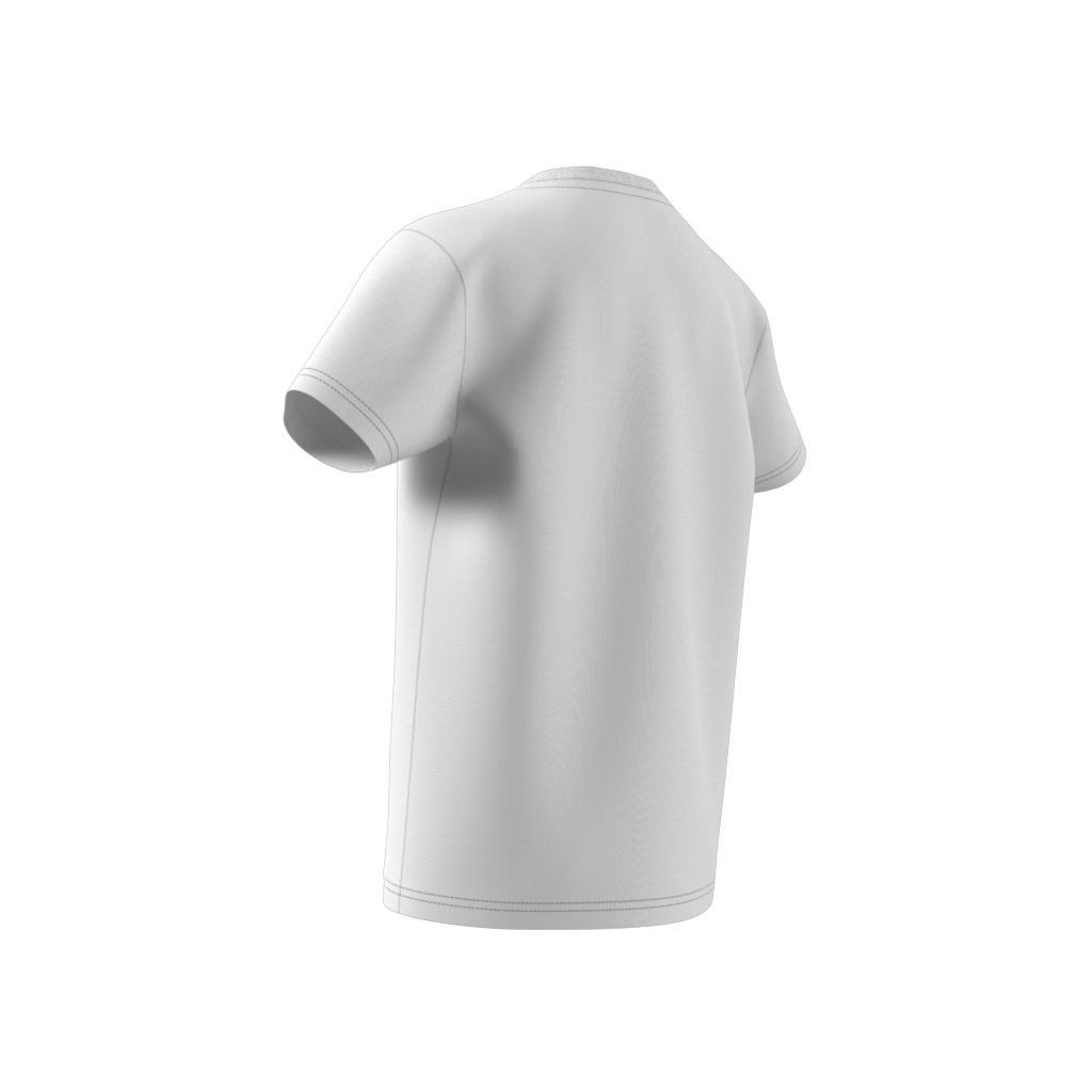 Unisex Kids Trefoil T-Shirt, White, A701_ONE, large image number 13
