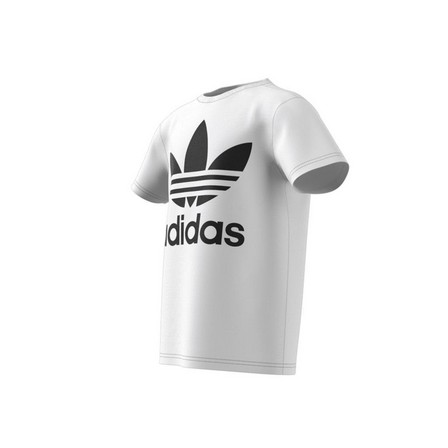 Unisex Kids Trefoil T-Shirt, white, A701_ONE, large image number 20