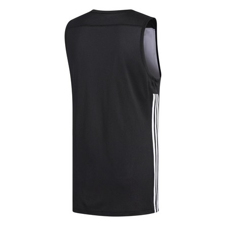 Men 3G Speed Reversible Jersey, Black, A701_ONE, large image number 1