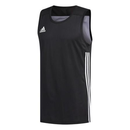 Men 3G Speed Reversible Jersey, Black, A701_ONE, large image number 2