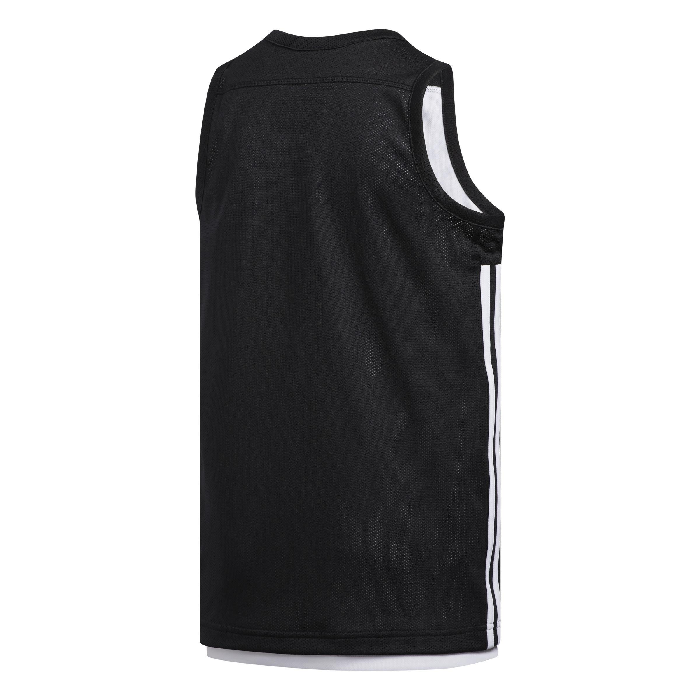 Unisex Kids 3G Speed Reversible Jersey, Black, , large image number 3
