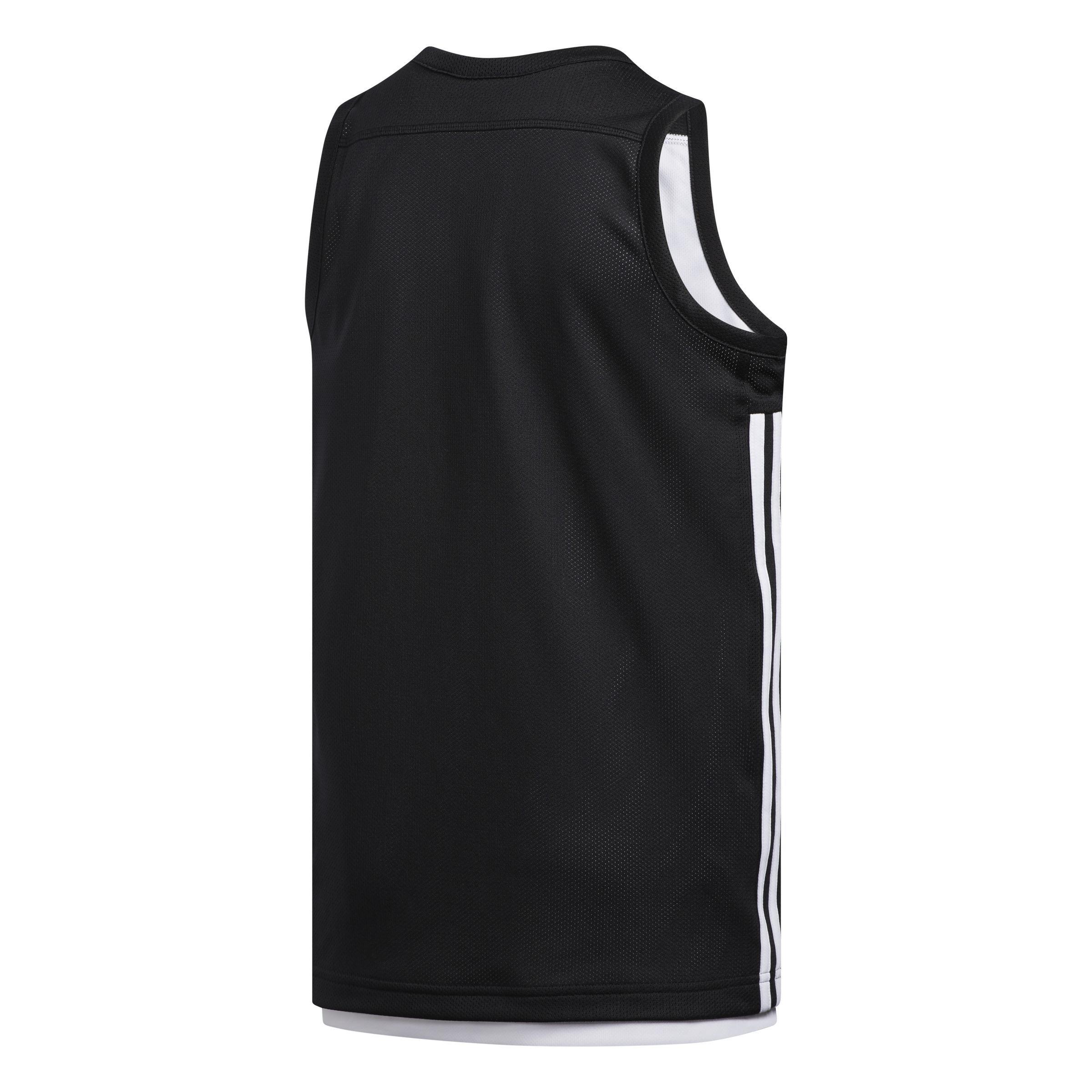 Unisex Kids 3G Speed Reversible Jersey, Black, , large image number 4