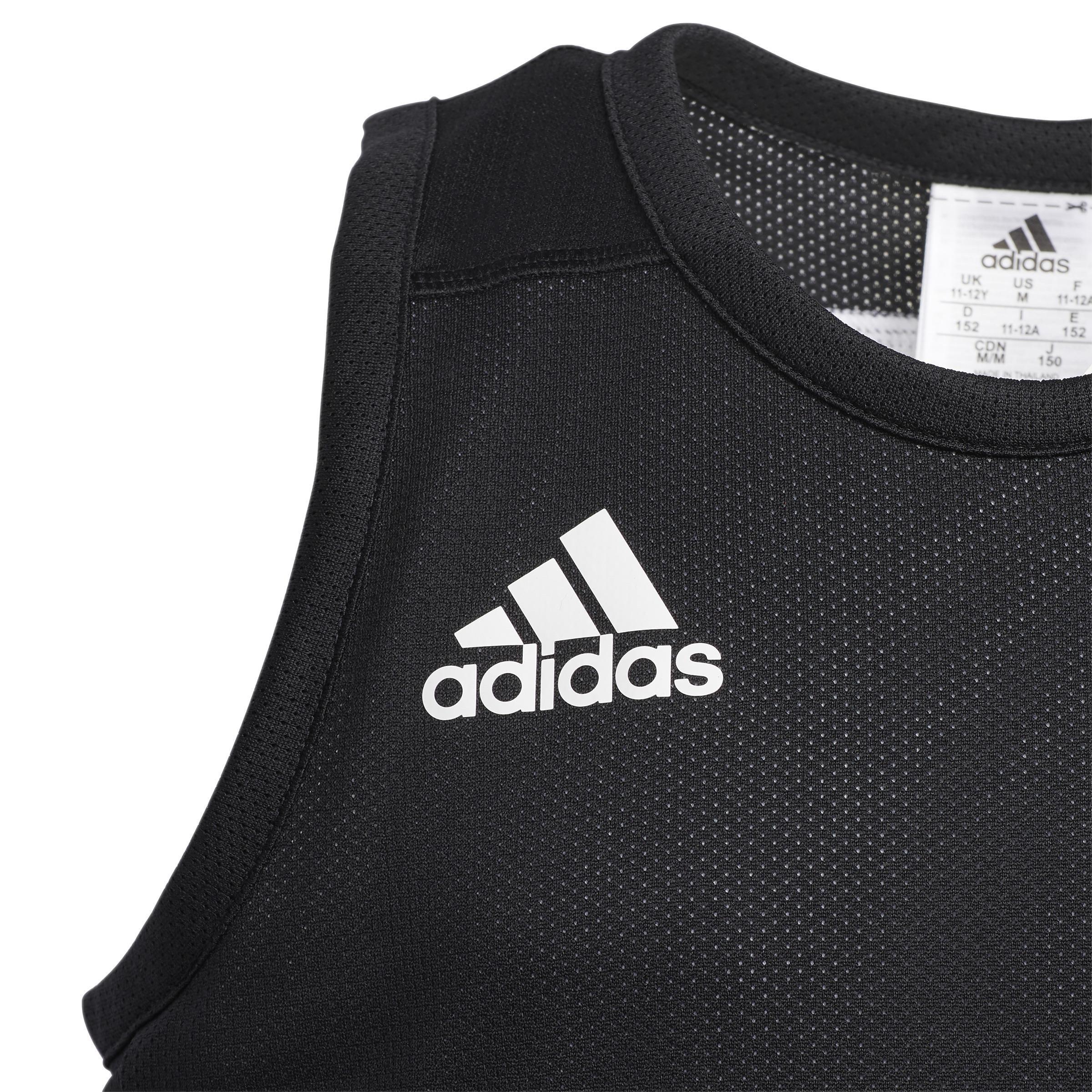Unisex Kids 3G Speed Reversible Jersey, Black, , large image number 6