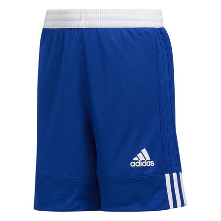Kids Unisex 3G Speed Reversible Shorts, Blue, A701_ONE, large image number 1
