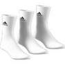 adidas - Unisex Cushioned Crew Socks 3 Pairs, White 