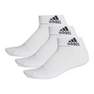 Cushioned Ankle Socks 3 Pairs White Unisex, A701_ONE, thumbnail image number 11