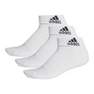 Cushioned Ankle Socks 3 Pairs White Unisex, A701_ONE, thumbnail image number 13