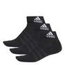 Unisex Cushioned Ankle Socks 3 Pairs, black, A701_ONE, thumbnail image number 12