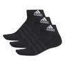 Unisex Cushioned Ankle Socks 3 Pairs, black, A701_ONE, thumbnail image number 13