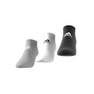 Unisex Cushioned Low-Cut Socks, Grey, A701_ONE, thumbnail image number 8