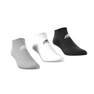 Unisex Cushioned Low-Cut Socks, Grey, A701_ONE, thumbnail image number 11