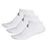 Unisex Cushioned Low-Cut Socks, White, A701_ONE, thumbnail image number 5