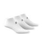 Unisex Cushioned Low-Cut Socks 3 Pairs, white, A701_ONE, thumbnail image number 13