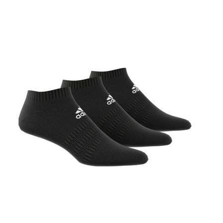 Unisex Cushioned Low-Cut Socks, Black, A701_ONE, large image number 14