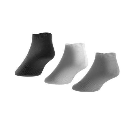 Unisex Low-Cut Socks 3 Pairs, Grey, A701_ONE, large image number 7