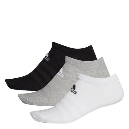 Unisex Low-Cut Socks 3 Pairs, Grey, A701_ONE, large image number 13