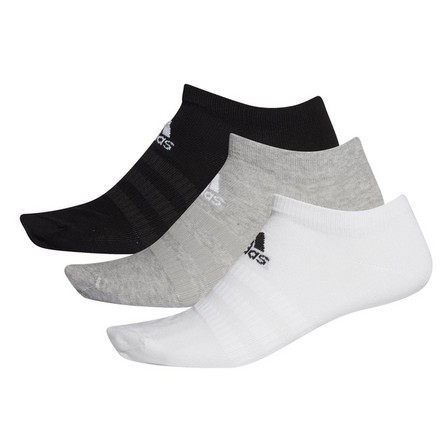 Unisex Low-Cut Socks 3 Pairs, Grey, A701_ONE, large image number 14