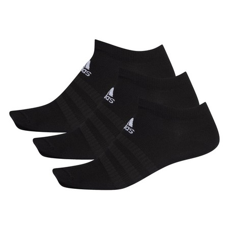 Unisex Low-Cut Socks 3 Pairs, black, A701_ONE, large image number 3