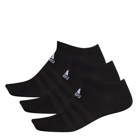 Unisex Low-Cut Socks 3 Pairs, black, A701_ONE, large image number 5