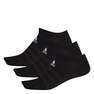 Unisex Low-Cut Socks 3 Pairs, black, A701_ONE, thumbnail image number 5